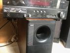 Bose 2 speakers and Sub /Yamaha Amp