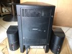 Bose powered Sub + 2 speakrs