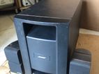 Bose powered Sub + 2 speakrs