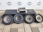 Bose Sound system Sub and Spikers