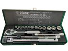 Box Socket Set Hans Taiwan 3/8"DR X 7-19 17PCS-3617M