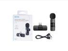 Boya BY-V10 Wireless Lavalier Microphone for Android USB C Smartphone