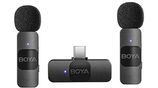 BOYA BY-V20 Wireless Clip-on Microphone USB-C