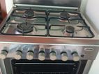 Gas Cooker with An Oven for Parts