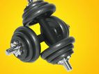 Brand New 10Kg Dumbbell Weight Plate Set 20/30/40/50Kg