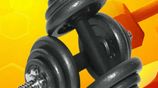 Brand New 20Kg Weight Plate Dumbbell Set 10/20/30/40/50Kg