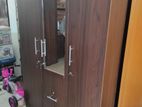 Brand New 3 Door 6*4 Melamine Cupboard With Mirror