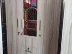 Brand New 3 Door Melamine Cupboard With Mirror / 1121