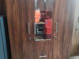 Brand New 3 Door Melamine Cupboard With Mirror