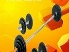 Brand New 30Kg Dumbbell Barbell Weight Plate Set 10/15/20/30/40/50Kg