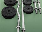 Brand New 30kg Dumbbell Set with Metal Bar weight