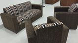 Brand new 3+1+1 Cushion Fabric sofa