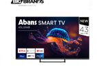 BRAND NEW 43" ABANS Smart Android Full HD LED Frameless TV