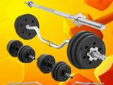 Brand New 50Kg Dumbbell Weight Plate Set 10/20/30/40Kg