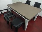 Brand New 5*3 Phoenix Plastic Table With 4 Chairs
