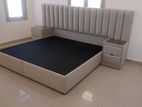 Brand New 72 X75 King Size Cushion Bed with 2 Bedsides -Li 43