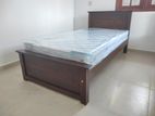 (Brand New ) 72x36 Teak Box Bed With Arpico Spring Mettress