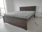 Brand New 72x60 Teak Box Bed With Latex Mettress 6 Inches