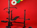 Brand New Bench Dumbbell Weight Plate Home Gym Set