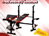 Brand New Big Bench Dumbbell Weight Plate Loaded Home Gym