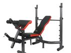 Brand New Big Olympic Bench Dumbbell Barbell Weight Plate Full Set