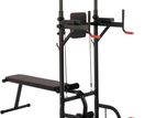 Brand New Chinup Dip tower with weight Bench,