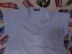 Brand New Closet Women's Light Blue Striped Shirt