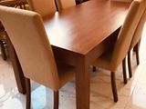 Brand New Dining Table with 6 Cushion Chairs -Li 63