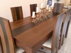 Brand New Dining Table with 6 Cushion Chairs -Li 922