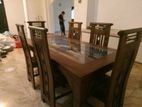 Brand New Dinning Table with 6 Chairs - Li 926