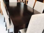 Brand New dinning table with 6 cushion chairs -Li 14