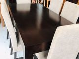 Brand New Dinning Table with 6 Cushion Chairs -Li 22