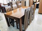 Brand New Dinning Table with Cushion 6chairs -Li 5