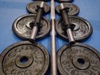 Brand New Dumbbell 20Kg Barbell Set Weight Plate 10/15/20/30/40/50Kg