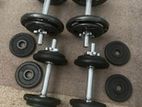 Brand New Dumbbell Barbell 10Kg Weight Plats Set 12/20/30/40Kg