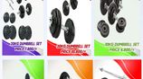 Brand New Dumbbell Bench Home Gym Weight Plate Set 10/15/20/30/40/50Kg