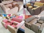 Brand New Fabrics sofa set -3+1+1