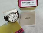 Brand New Fossil Grant Chronograph Brown Leather Men's Watch