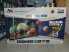 BRAND NEW FUJI 43 INCH SMART ANDROID FULL HD LED TV