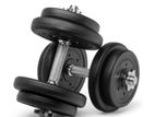 Brand New Full Steel Dumbbell 10Kg Weight Plate Set