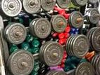 Brand New Gold Cup Weight Plate Dumbbell Set 10/20/30/40/50Kg