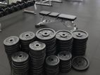 Gold Cup Weight Plate Dumbbell Set