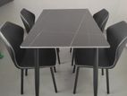 Brand New Granite Dining Table with Chairs