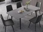 Brand New Granite Dining Table with Chairs