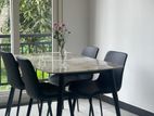 Brand New Granite Dining Table with Chairs