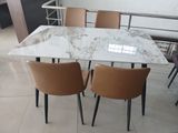 Brand New Granite Dining Table with Chairs