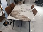 Brand new granite top dining table set