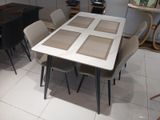 Brand New Granite Top Dining Table Set