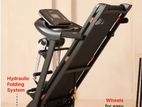 Brand New Heavy 3Hp Auto Incline Treadmill ✅ Dumbbells Body massager