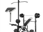 Brand New Heavy Duty Latpull down /Peacher curl weight bench -S10